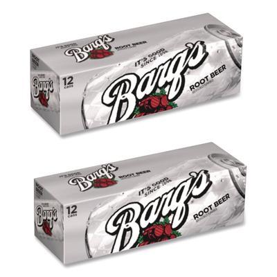 Barq's Root Beer, 12 oz Can, 24/Carton (CCR637877)