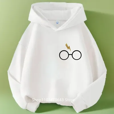 Fashion Casual Harrys Potters Kids Hoodies Sweatshirts Spring Autumn Children Hooded Top Funny Cute