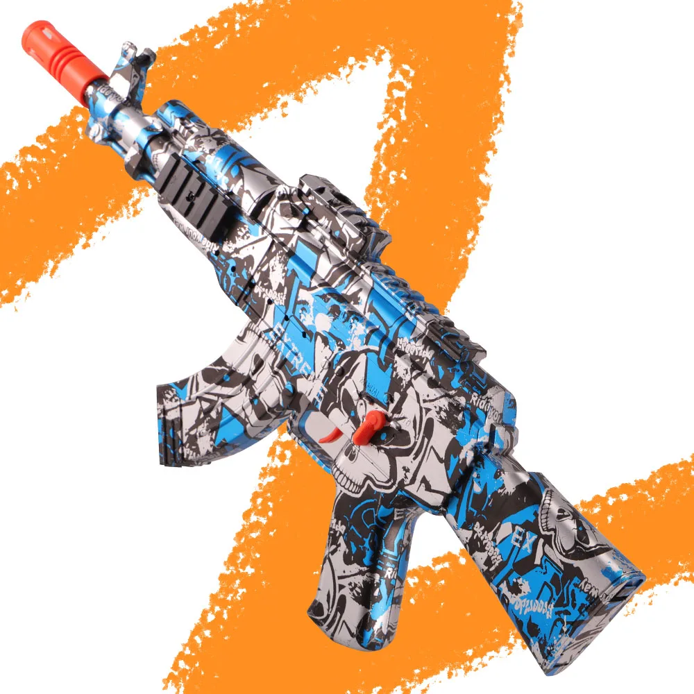 Hochgeschwindigkeits-Ak-Elektro-Ball-Blaster-Spaß für Kinder und Erwachsene, Spiel partys im Freien (ohne Wasserbomben) Image