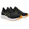Laufschuh ASICS "PATRIOT 13", Gr. 46, schwarz, huddle gelb, Textil, Synthetik, sportlich, Schuhe