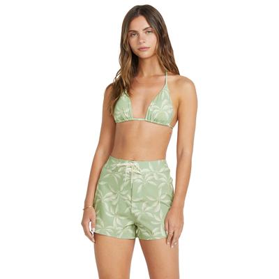 Boardshorts BILLABONG "Gone Tropic", Damen, Gr. S, grün (pistachio), 78% Nylon 22% Elasthan, Hosen Image