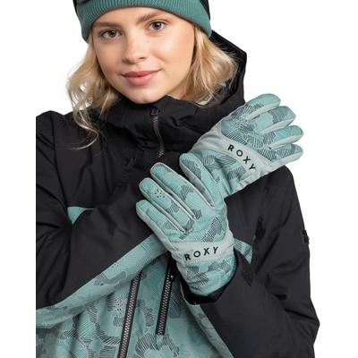 Snowboardhandschuhe ROXY "Roxy Jetty", Damen, Gr. L, pad sketch book, Kunstfaser, Handschuhe Image
