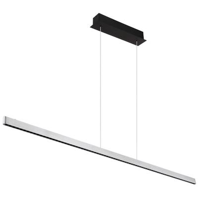 GLOBO LIGHTING LED-Hängeleuchte "DENTSY", schwarz (schwarz matt), 1 flammig, H: 120,00cm,, Lampen, Memoryfunktion, die d