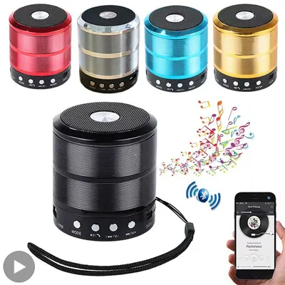Wireless Mini Caixa De Som Portable Bluetooth Speaker Sound Box Music Radio FM Bocina Bass Coluna