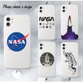 Custodia astronauta per iPhone 16e, 15 e 14, custodia Nasa per Galaxy S25 e S24, custodia per iPhone 11, custodia spaziale per Galaxy Note 10, custodi