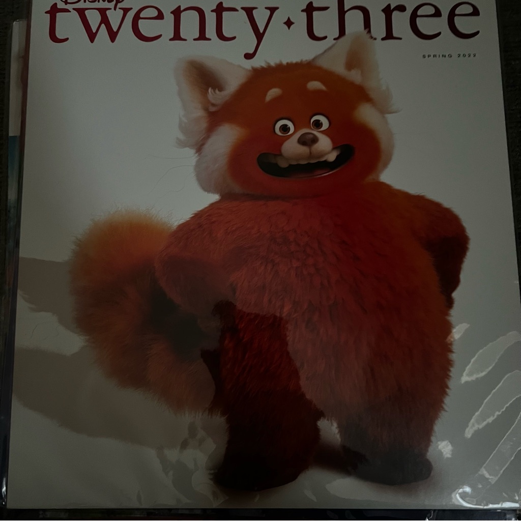 Disney Other | Disney Twenty Three Big Red Magazine | Color: Red | Size: Os