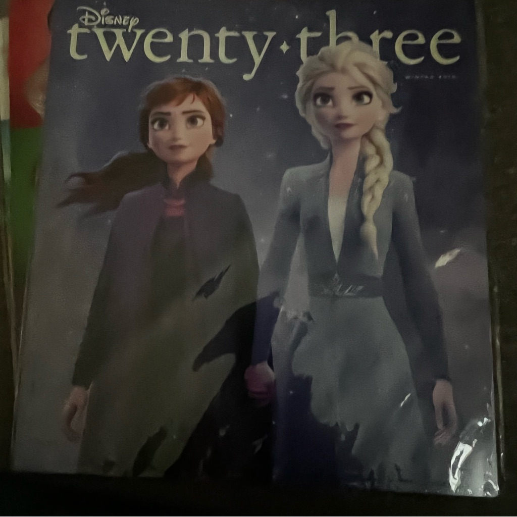 Disney Other | Disney Twenty-Three Frozen Magazine | Color: Blue | Size: Os