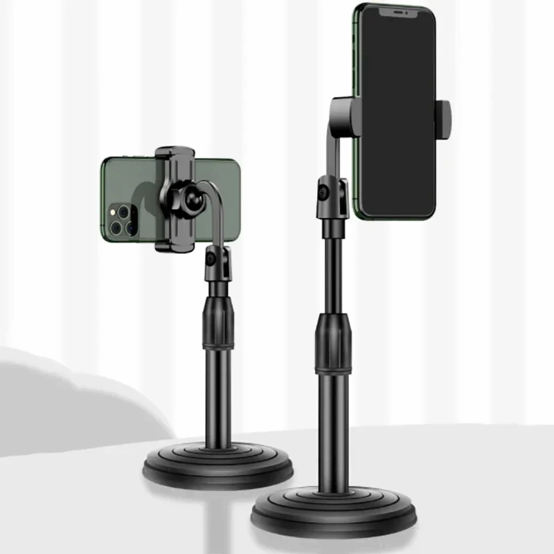 Support de téléphone réglable pour bureau, diffusion en direct pour smartphone, support de téléphone, support mobile