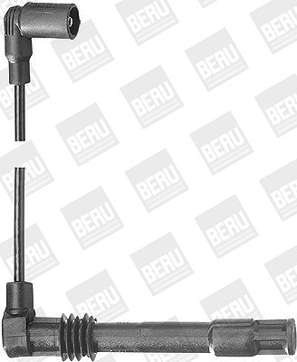 Beru Zündleitung [Hersteller-Nr. VA120E] für Audi, Skoda, VW Image