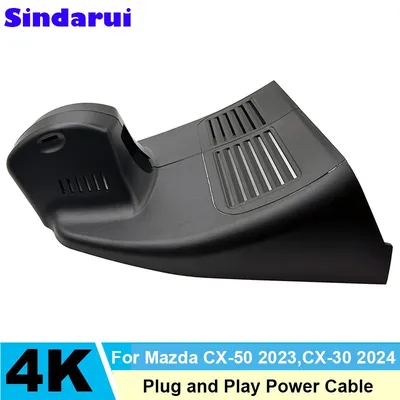4K HD 2160P Plug and Play WIFi Car DVR Video Recorder For Mazda CX-50 CX50 VA CX 90 CX-60 MY2023