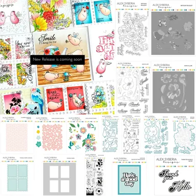 2024 New Plant Flower Clear Stamps Metal Cutting Dies Stencil For DIY Scrapbook Paper Card