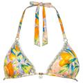 Watercult - Women's Dolce Whimsy Bikini Triangle Top - Bikini-Top Gr 38 weiß
