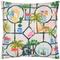 furn. Palm Royale Club Printed Outdoor Filled Cushion - Multicolour - Size 45 cm x 45 cm | furn. Sale | Discount Designer Brands