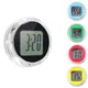 Horloge électronique Mini horloge de voiture ABS Simple moto montre électronique muet étanche moto