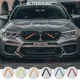 BETTERHUMZ striscia di rivestimento della griglia anteriore dell'auto per BMW F20 F22 F25 F26 F30 F32 F44 G20 G30 F07 F10 X1 F48 G11 M accessori per griglia sportiva