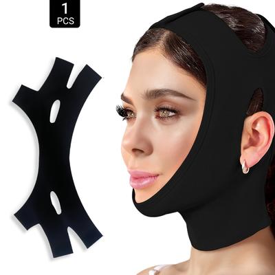 TEMU Hypoallergenic Lifting Mask, Strap For Jaw Toning, Firming Face Shaping Belt, Sleeping Chin Support Band, Facial Contour Enhancer