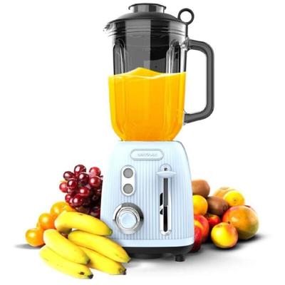 Cecotec Standmixer Power Black Titanium RetroBlue