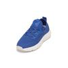 Sneaker MARC O'POLO "aus recyceltem Polyester", Damen, Gr. 42, blau (shiny blau), Obermaterial: 100% Polyester, unifarben, casual, Schuhe