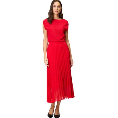 Maxikleid ZERO "zero Maxikleid 2 in 1 Optik", Damen, Gr. 34, Normalgrößen, formula one, Chiffon, Obermaterial: 52% Viskose, 48% Polyamid. Ärmelfutter: ohne Futter., leicht transparent, festlich, figurbetont lang, U-Boot-Ausschnitt, ohne Ärmel,... Image