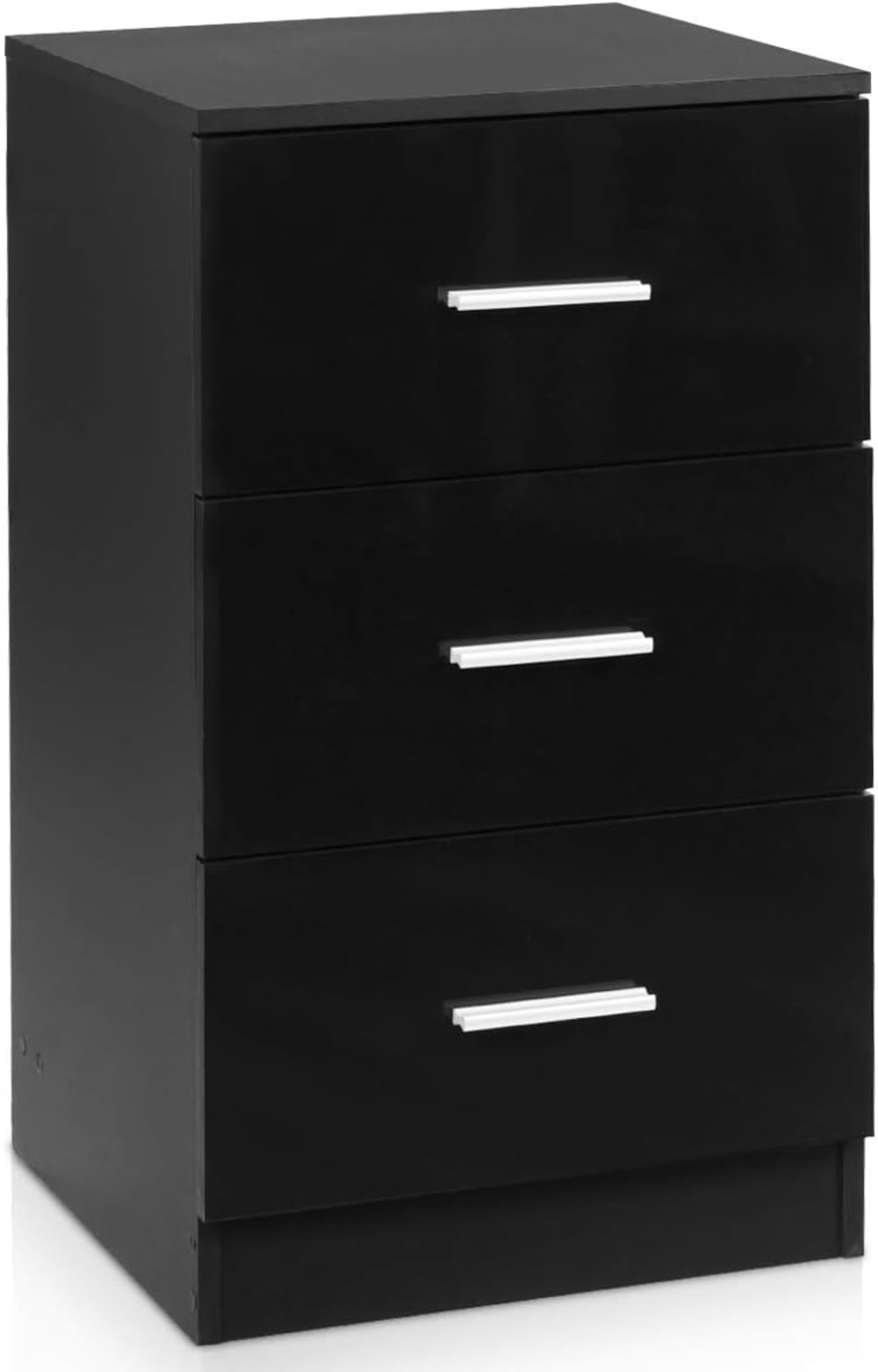 Caisson de bureau avec 3 tiroirs durable noir 37 X 34 X 66,5 cm