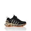 Sneaker PLEIN SPORT "Runner Sneaker", Gr. 41, Normalschaft, 0216, schwarz, gold, Schuhe