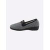 Hausschuh CLASSIC, Damen, Gr. 40, grau, Textil, Schuhe