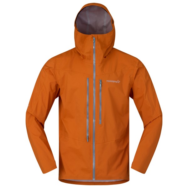 Norrøna - Falketind Dri1 Jacket - Regenjacke Gr M orange