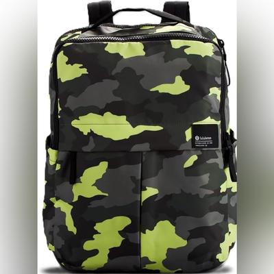 Lululemon Athletica Bags | Lululemon Athletica Lululemon Backpack 2.0 23l (Heritage 365 Camo Multi/Black) | Color: Black/Green | Size: Os