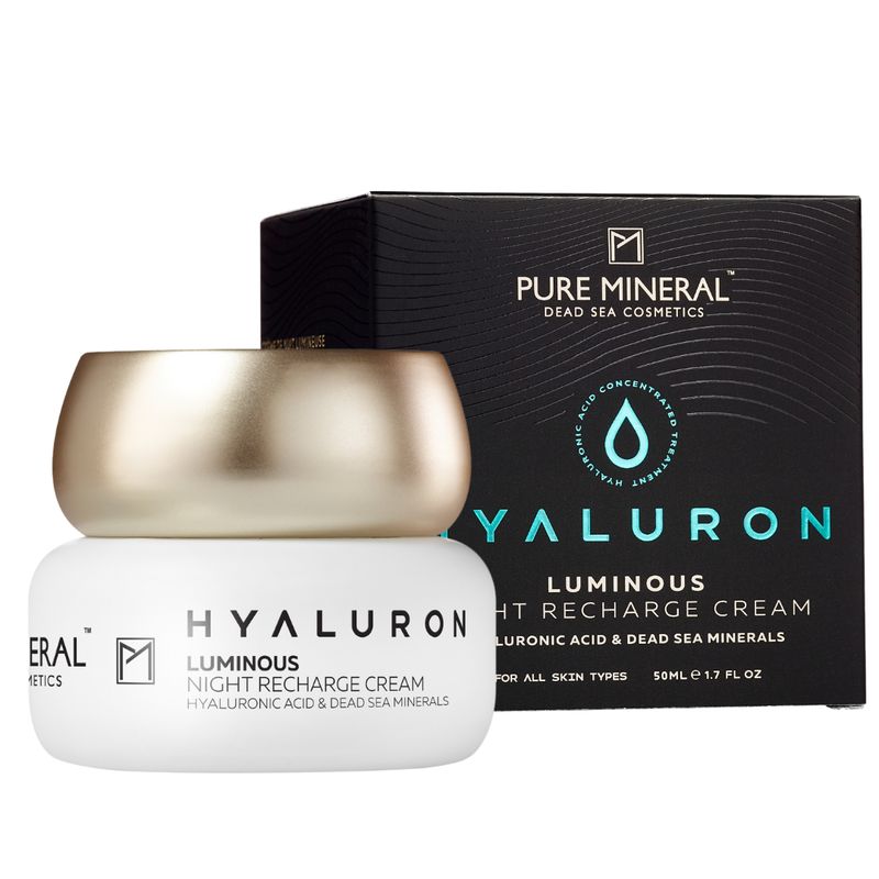Pure Mineral - Crema Notte Rigenerante Ialuronico 50 ml