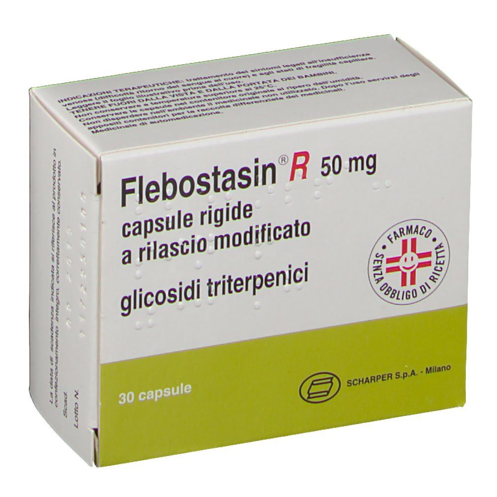 Flebostasin® R 50 mg Capsule Rigide 30 pz