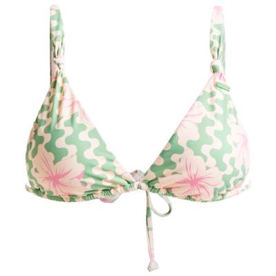 Roxy - Women's Hibiscus Daze Elongated Tri - Bikini-Top Gr XL weiß Image