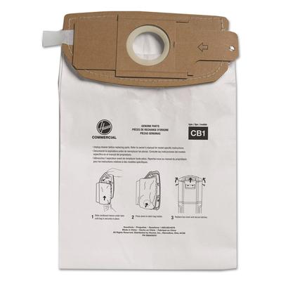 Hoover Commercial Disposable Vacuum Bags, Standard B, 10/Pack (HVRAH10173)