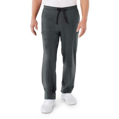 Medline Clinton AVE Unisex Scrub Pants with 6 Pockets, Charcoal, Size XS, 1/EA (5700CHRXS)