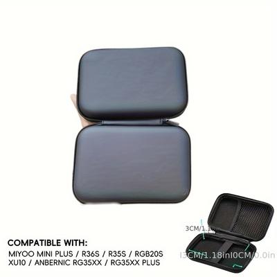 TEMU [1pc Maksut Hard Shell Case] Maksut1pceva Hard Shell Case Suitable For R35s/r36s Handheld Game Console, A Protective Bag For Video Game Accessories. Image