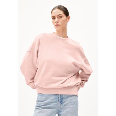 ALIZAA GMT DYE - Frauen Oversized Fit Sweatshirt - rose (Größe: S)