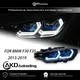 AKD Lampada frontale per BMW F30 F35 Faro LED 2013-2019 Fari 320i 325i DRL Indicatori di direzione Abbaglianti Lente del proiettore
