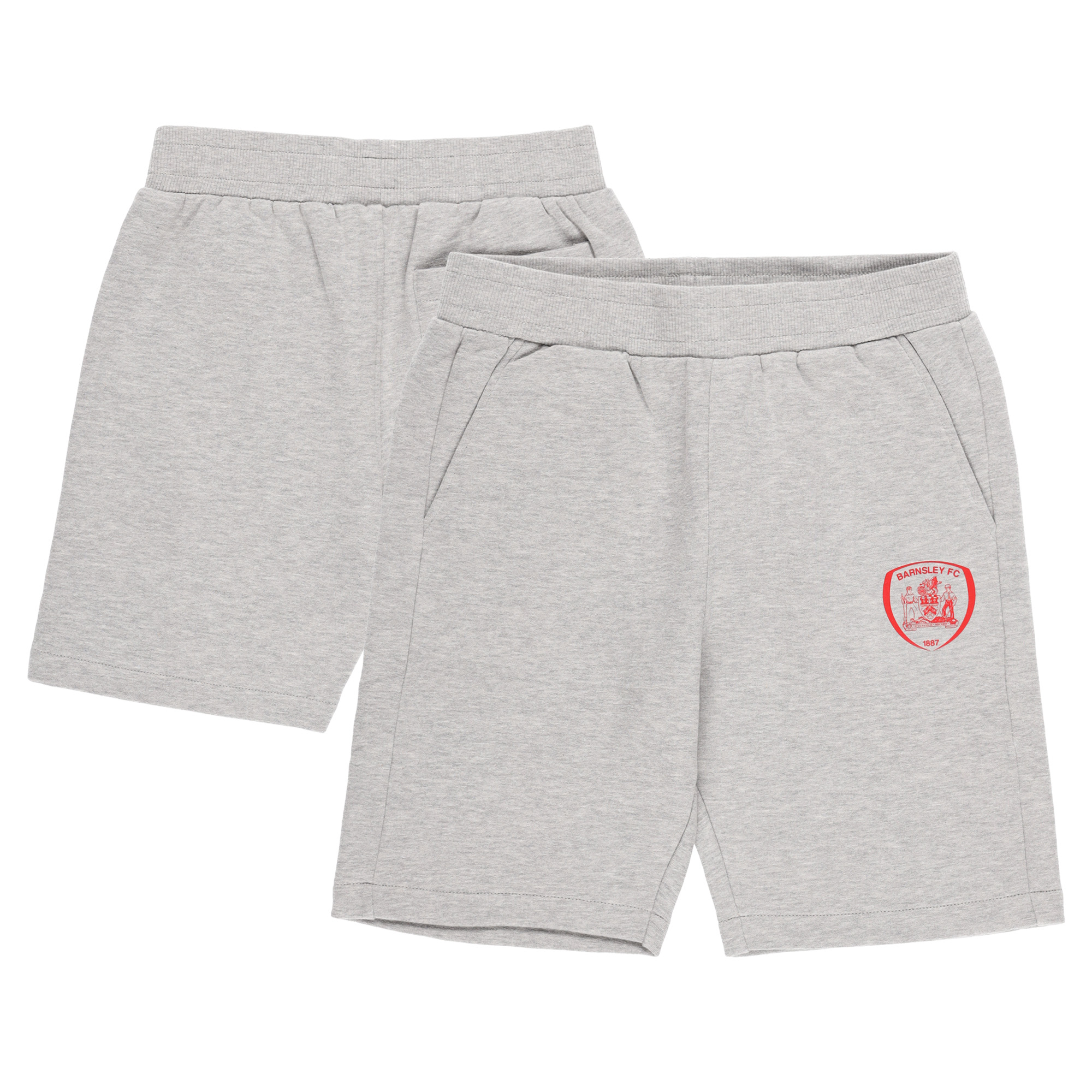 Barnsley Sweat Shorts – Grau meliert – Jungen Image