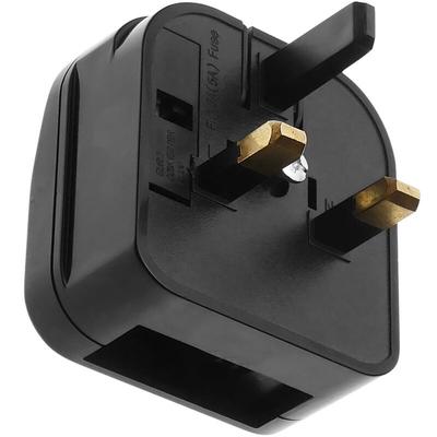 Eu auf uk Adapter stecker mit 2 pin rundstecker c um BS1363 stecker fest - Bematik Image