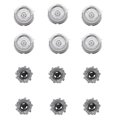 6Pcs SH50/52 Replacement Heads for Philips Norelco 5000 Series Electric