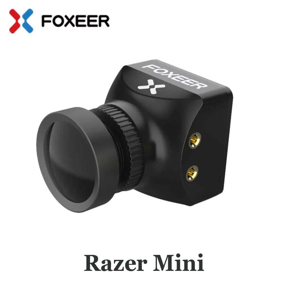 Foxeer Razer Mini V2 HD 5MP 2.1mm M12 Lens 1200TVL Standard FPV Camera NTSC PAL Switchable 4ms Latency 22*22mm for FPV Drone