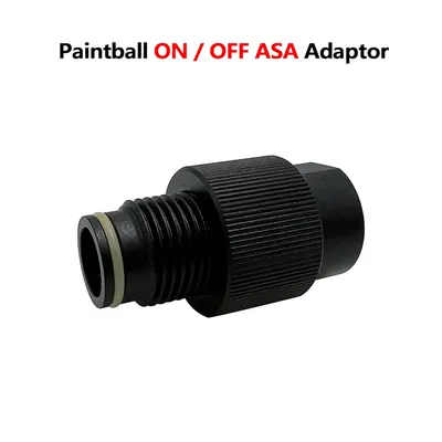 HPA Tank Regulator Valve ON/OFF ASA Adaptor G1/2-14 Thread Saver,CO2/Compressed Air Pin Valve