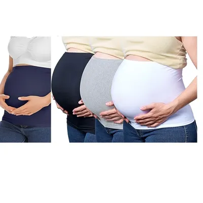 4packs Belly Band for Pregnancy,Maternity Pants and Jeans Extender for All Trimesters and Including