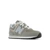 Sneaker NEW BALANCE "PC574", Gr. 34,5, grau, Leder, Textil, sportlich, Schuhe