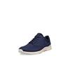 Schnürschuh ECCO "Irving", Herren, Gr. 46, blau (dunkelblau), Nubukleder, sportlich, Schuhe, Freizeitschuh, Halbschuh, Schnürschuh mit gepolstertem Schaftrand