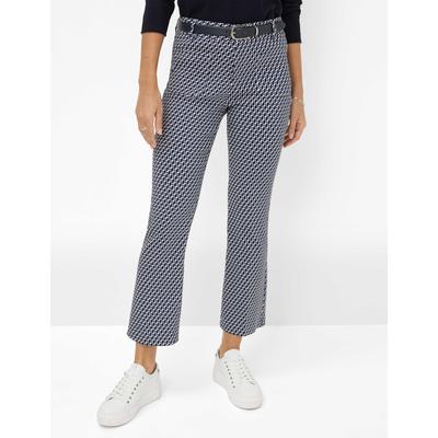 5-Pocket-Hose BRAX "Style SHAKIRA S", Damen, Gr. 40, Normalgrößen, blau (navy), 73% Baumwolle, 23% Polyester, 4% Elasthan, Hosen Image