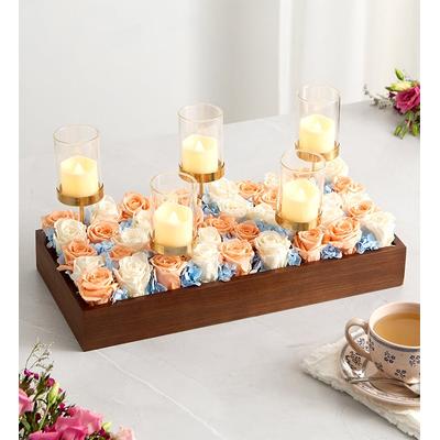 1-800-Flowers Flower Delivery Magnificent Roses Preserved Summercenterpiece Magnificent Roses Preserved Summer Centerpiece