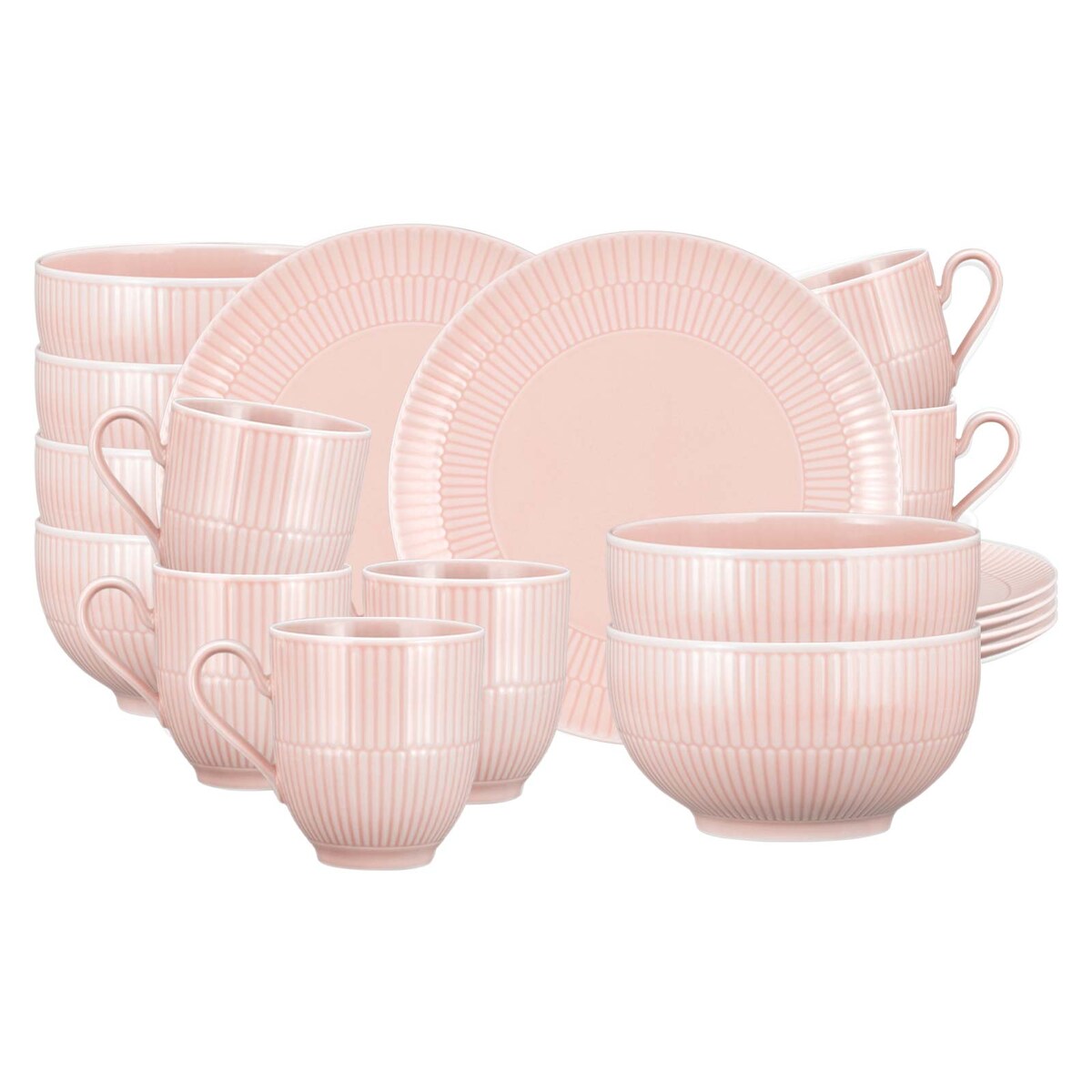 Seltmann Weiden Amina Frühstücks-Set 18-teilig Rosé Image