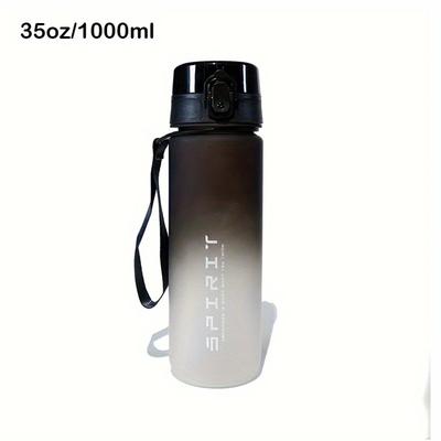 TEMU Portable Water Bottle With Strap And - Ideal Sports Bottle For Fitness And - Perfect Gift For Christmas, Halloween, And Easter - Made Of Pp Material Image