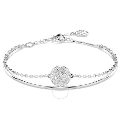 Ginger Bangle Bracelet - White - Swarovski Bracelets