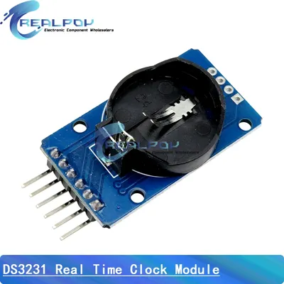 Ds3231 at24c32 iic präzision rtc echtzeit uhr speicher modul rtc ds3231sn/m speicher modul für arduino raspberry pi diy kit Image